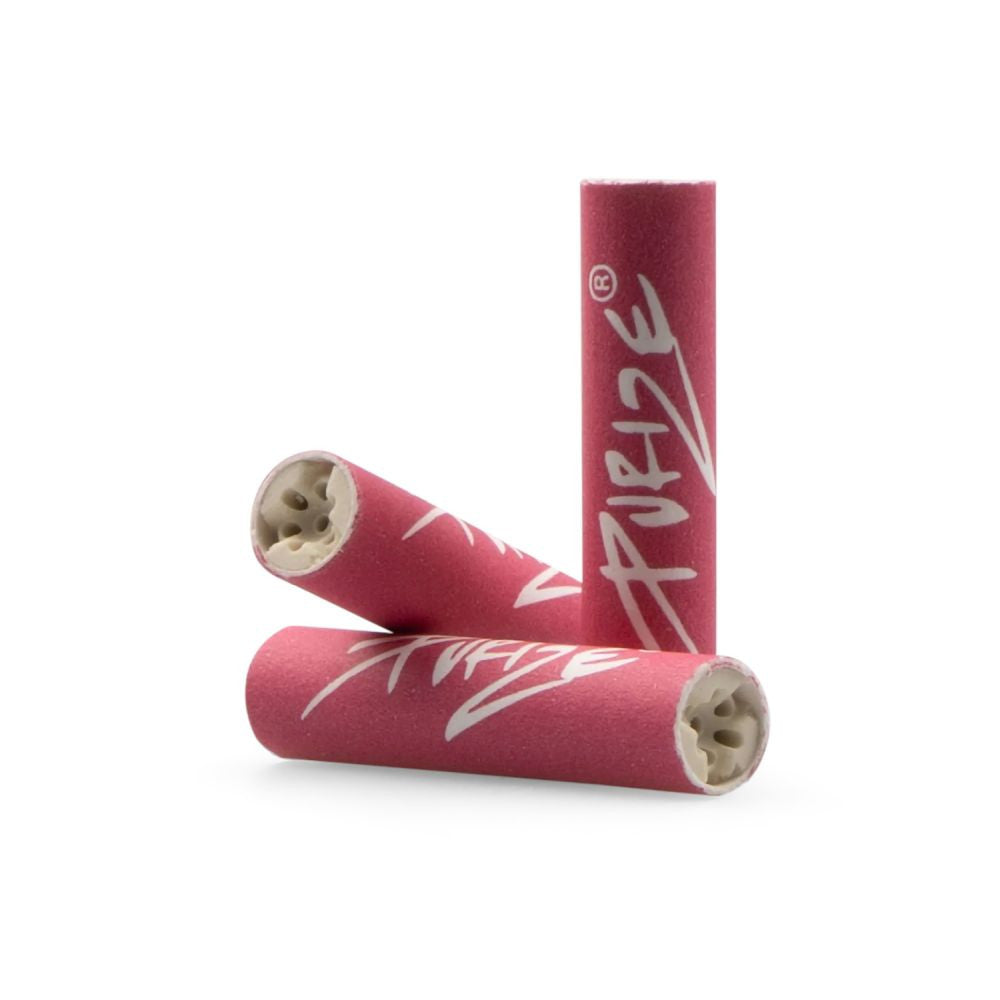 PURIZE® uhlíkové filtry - Regular Size, sáček 100 ks, růžová