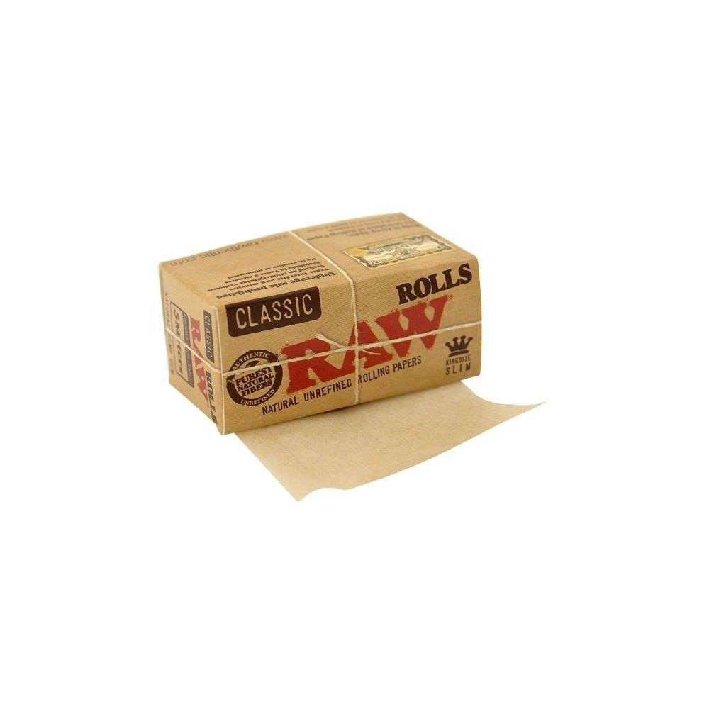 RAW Papiere Rollen Slim 5m, BOX 24 Stk.