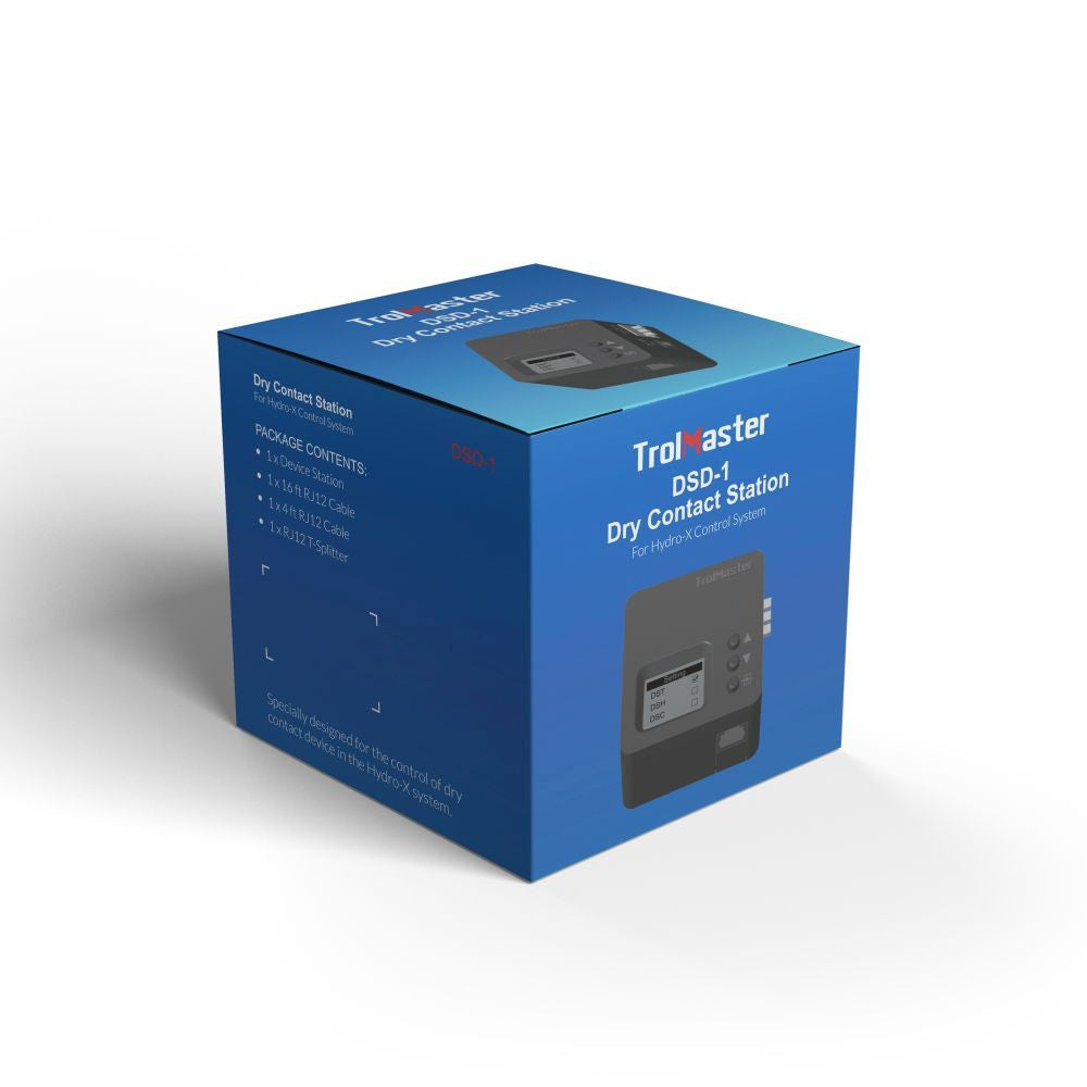Trolmaster Dry Contact Station Single Pack & Cable set (DSD-1) - ohne Adapter (Schuko DE Endstück)