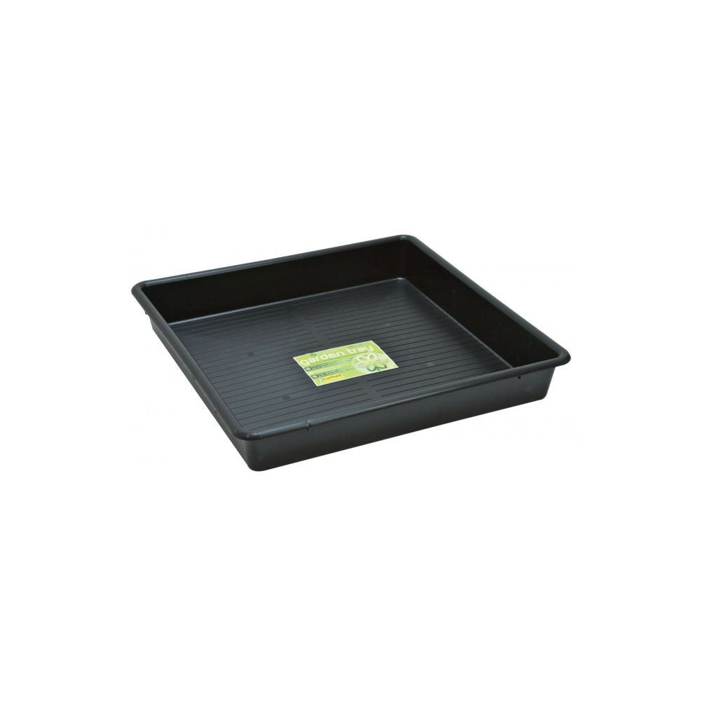 Garland Plastikschale Square Tray Black 80x80x12 cm