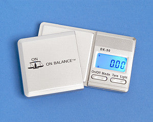 On Balance DX Scale 50 g/0,01 g silberfarben