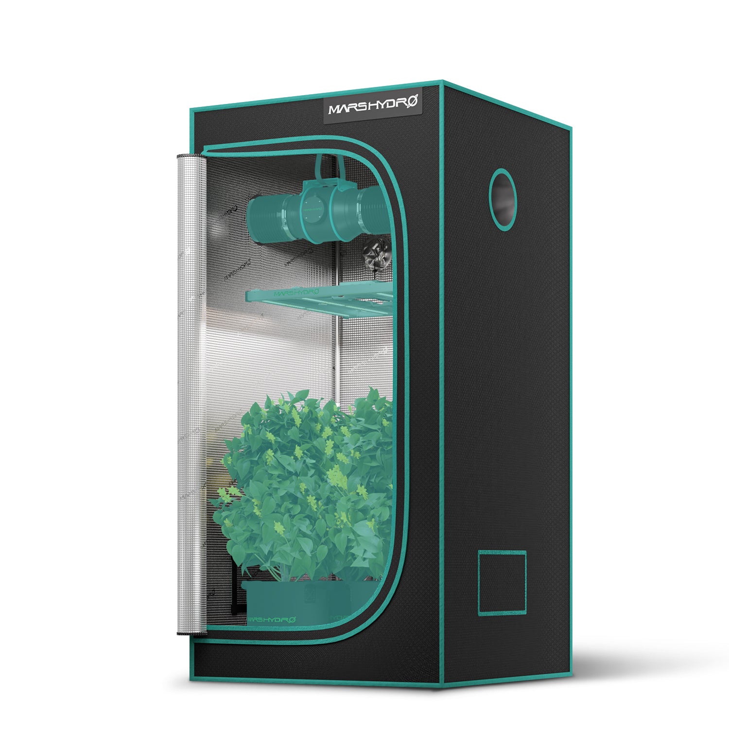Mars Hydro Grow Tent 80x80x160cm Ansicht