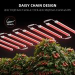 Spider Farmer GlowR40 40W Deep Red 660nm Zusatz LED Grow Lampe für Blüte – Supplemental Grow Light Indoor