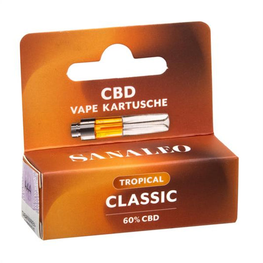Sanaleo Kartusche 0,5ml Classic für Sanaleo VaPen, Tropical
