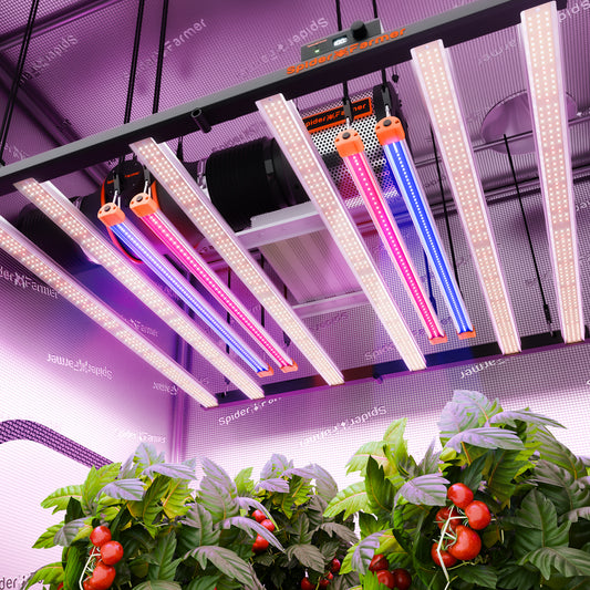 Spider Farmer UV30 & IR16 LED Grow Light Bars Set 60cm – UV & IR Zusatzbeleuchtung für Indoor Grow unter 500W