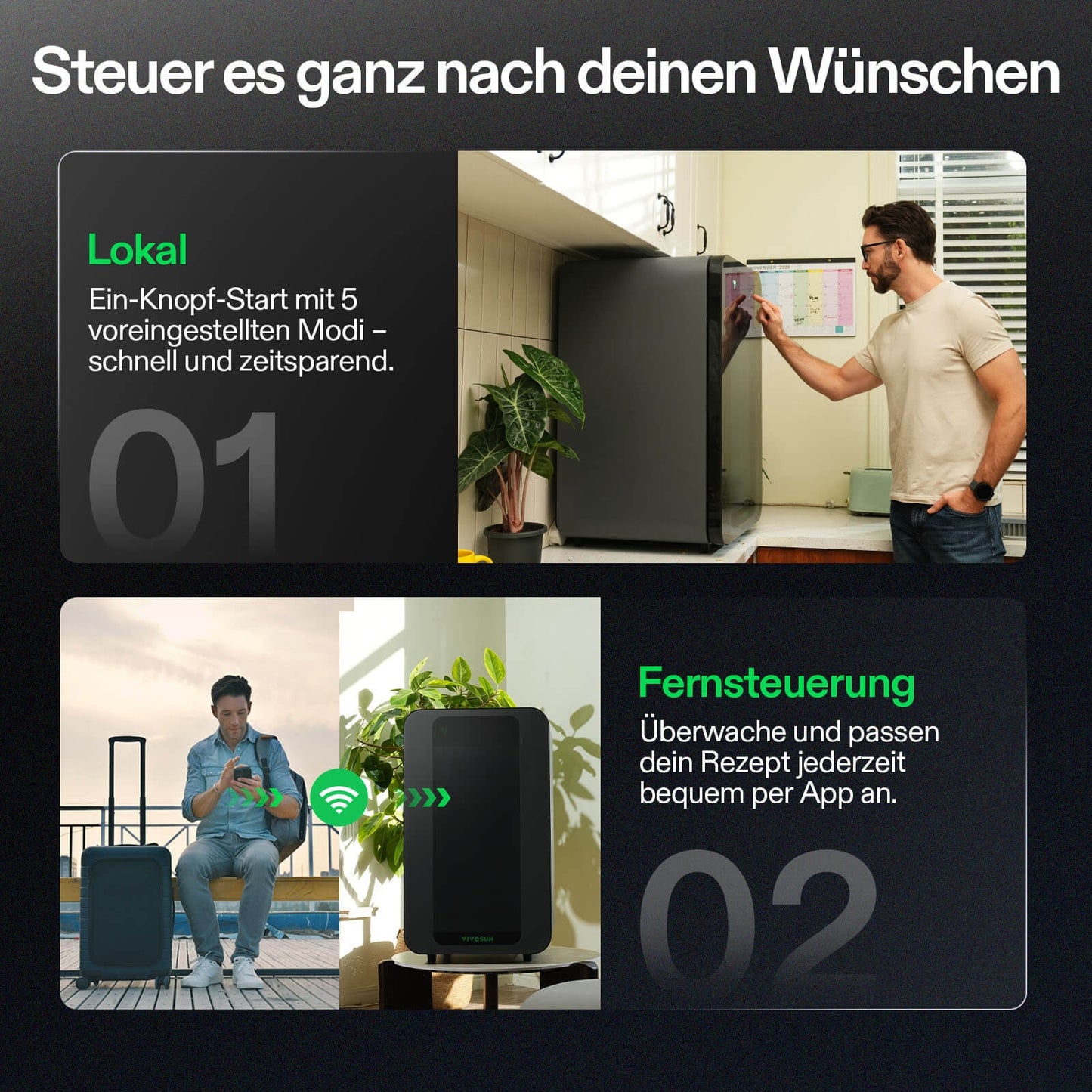 Vivosun VCure | Trocknen & Curing mit Klimakontrolle - Vorbestellung