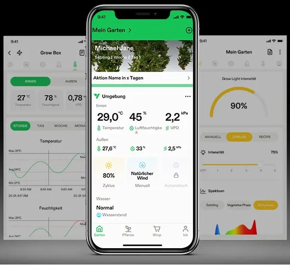 Vivosun Growbox 120x120x200cm per App steuerbar