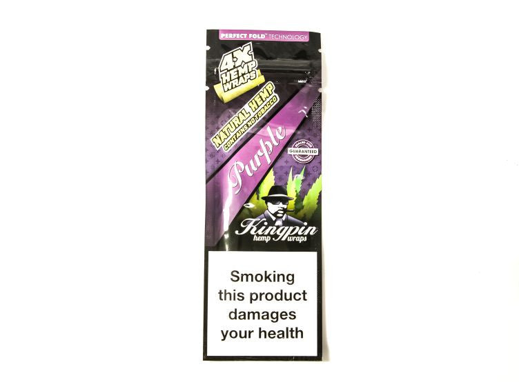 KingPin 4x Hemp Blunt Purple, 4 Stk. in der Packung