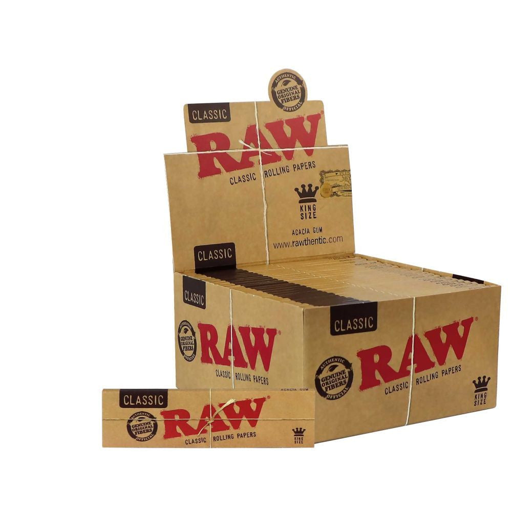 RAW Papier King Size, BOX 50 Stk.