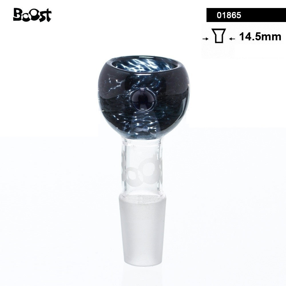 Glas-Kopf für Boost-Bong, 14,5 mm, schwarz, 1 St.