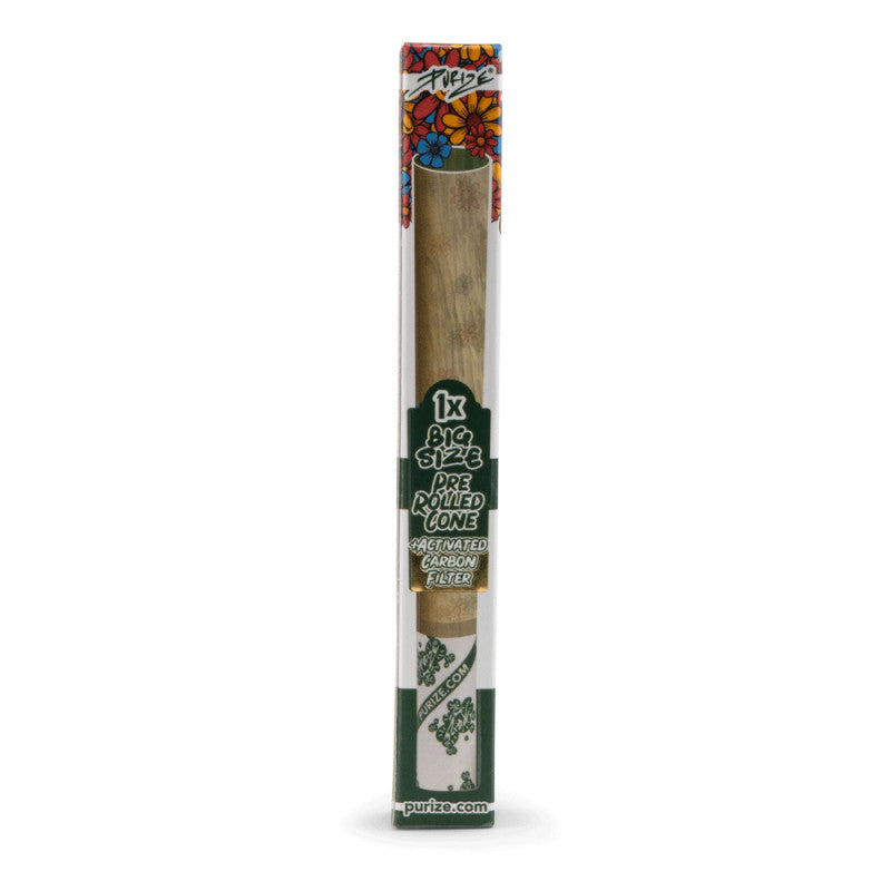 PURIZE® vorgerollte BIG Size Cones mit Filter und Stopfer, 1 St.