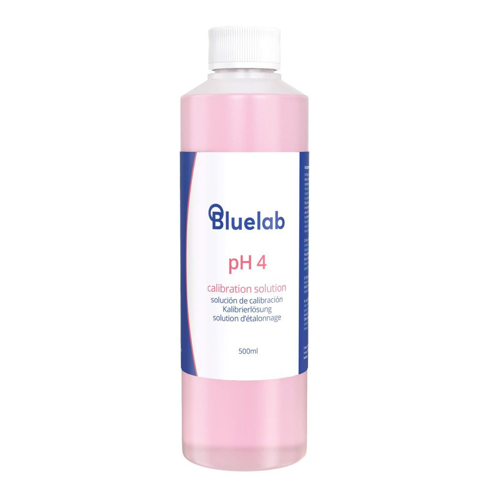 Bluelab pH 4.0 buffer 500 ml, calibration solution BOX 6 Stk.