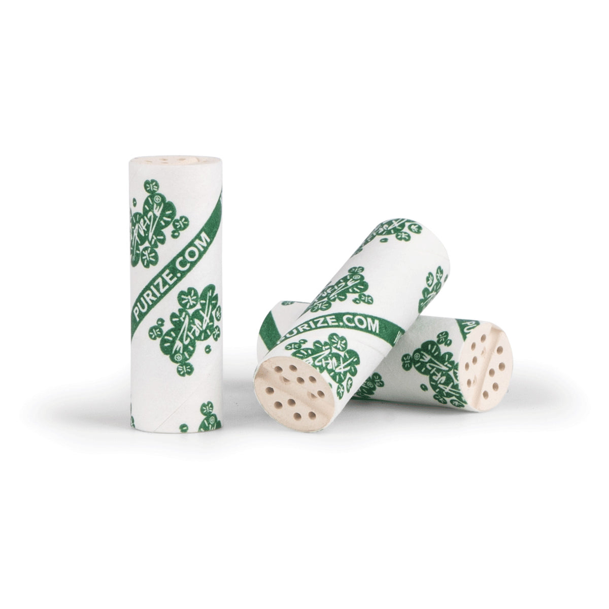 PURIZE® Aktivkohlefilter - Big Size, Pop-up-Tube 3 St., weiß