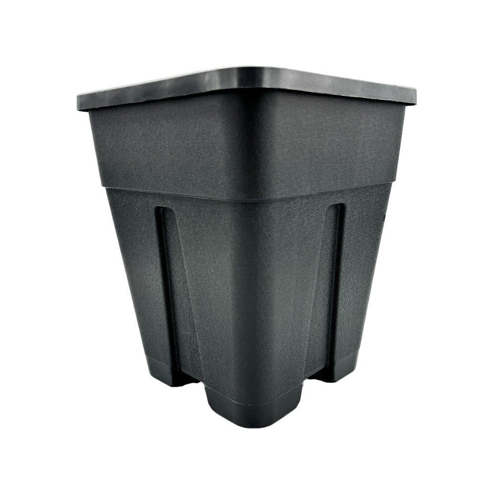 Blumentopf aus Plastik, viereckig 24x24x28 cm - 11 l