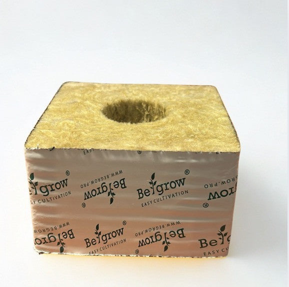 Begrow® Anzuchtblock 100 × 100 × 65 mm, mit großem Loch, 1 St.