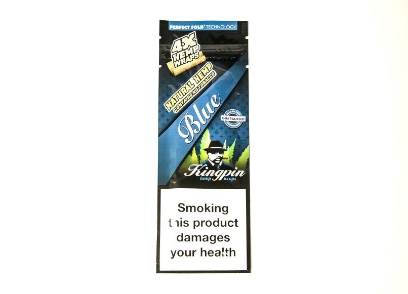 KingPin 4x Hemp Blunt Blue, 4 Stk. im Packung