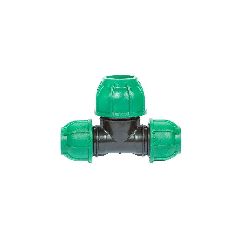Reduzierte PE Klemmkupplung Typ T, 20x25x20 mm