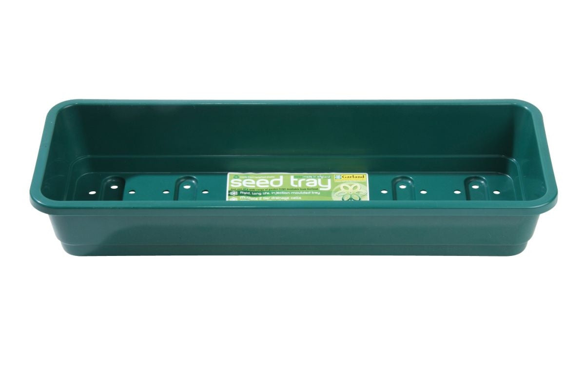 Garland Microgreens Schale grün 37,5 × 13,5 × 6 cm mit Drainage