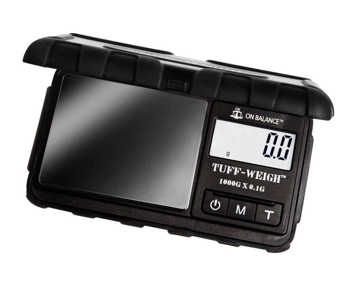 Waage Tuff-Weigh Scale mit titanbeschichteter Wiegefläche, 1000 g/0,1 g