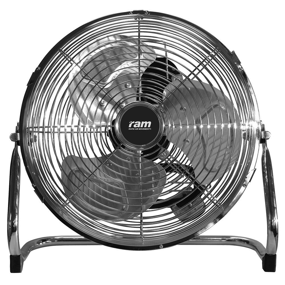 RAM Bodenventilator, 23 cm Ventilatorkopf, 2 Geschwindigkeitsstufen