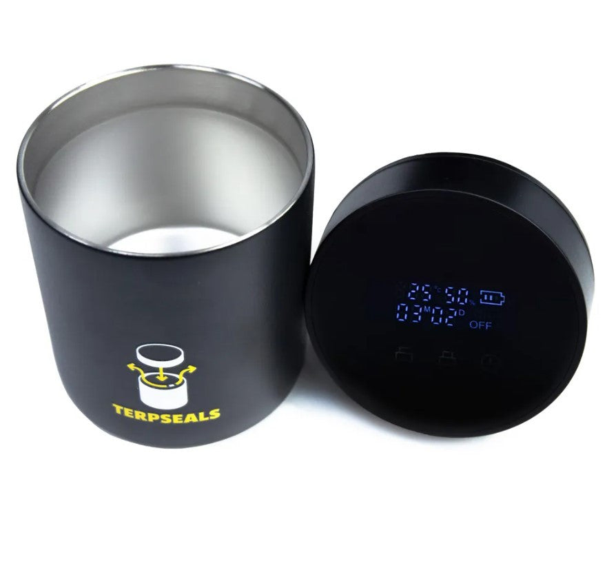 Terpseals Inox Vakuumbehälter aus Edelstahl, 500 ml