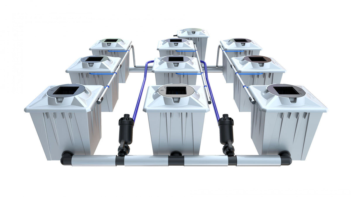 Alien Hydroponics RDWC 9POT Silver 20L