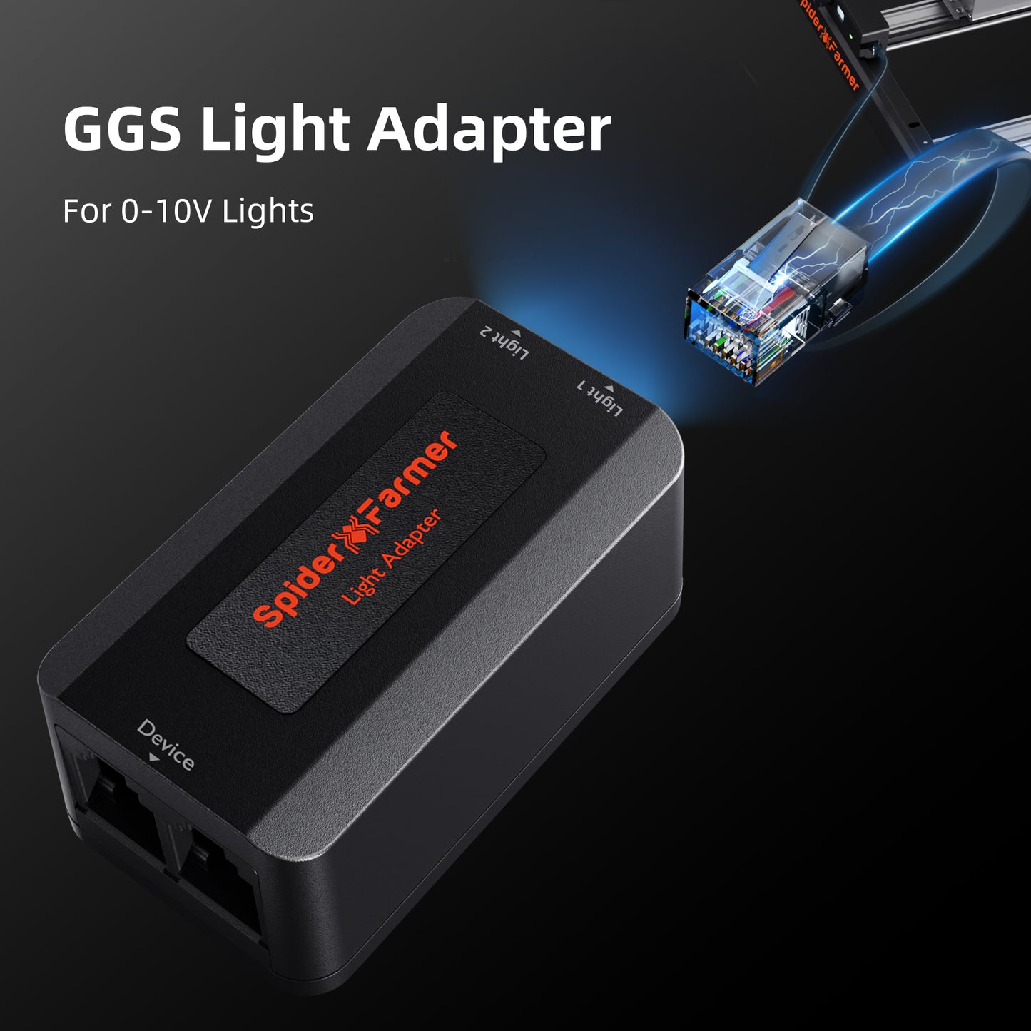 Spider Farmer 4 Zoll Inline Fan Komplettset mit GGS Controller (Smart Control)